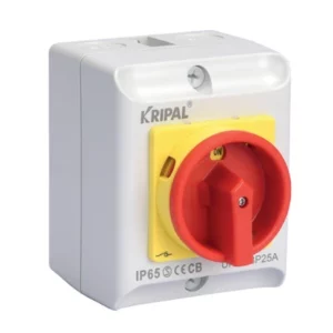 Kripal werkschakelaar UKPNO 20A, IP65