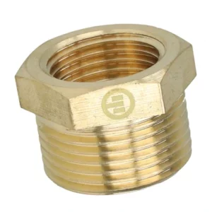 Messing verloopring 1"x ¾" bu/bi met breed contactvlak