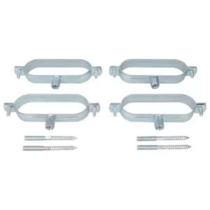Beugelset voor RVS Solar ribbelbuis DN16