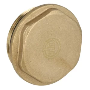 Messing stop met O-ring 1½"