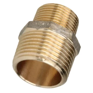 Brons (Viega) verloopnippel 2" x 1½" bu