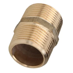 Brons (Viega) dubbele nippel 2" bu