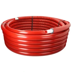 Aluminium meerlaagse buis 26x3mm met 10mm isolatie
