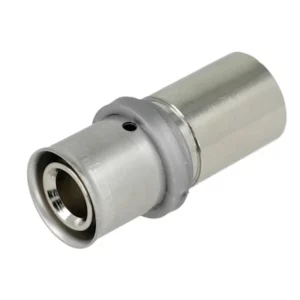 Messing persfitting overgang naar koperbuis 26x3 x 22mm