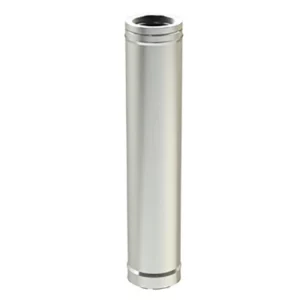 Rookgaspijp RVS DW Ø130-Ø180mm blank 100cm