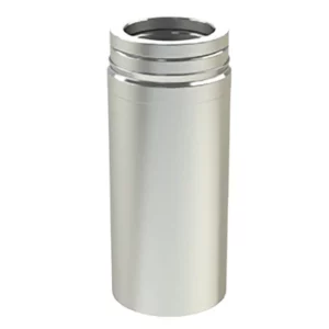 Rookgaspijp RVS DW Ø130-Ø180mm paspijp 400-580mm