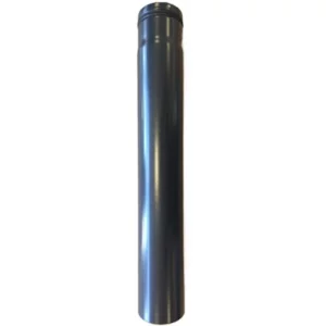 Rookgaspijp staal zwart Ø80 100cm