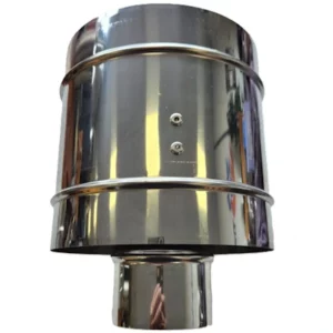 Flexibele RVS rookgasbuis Ø100mm Trekkap